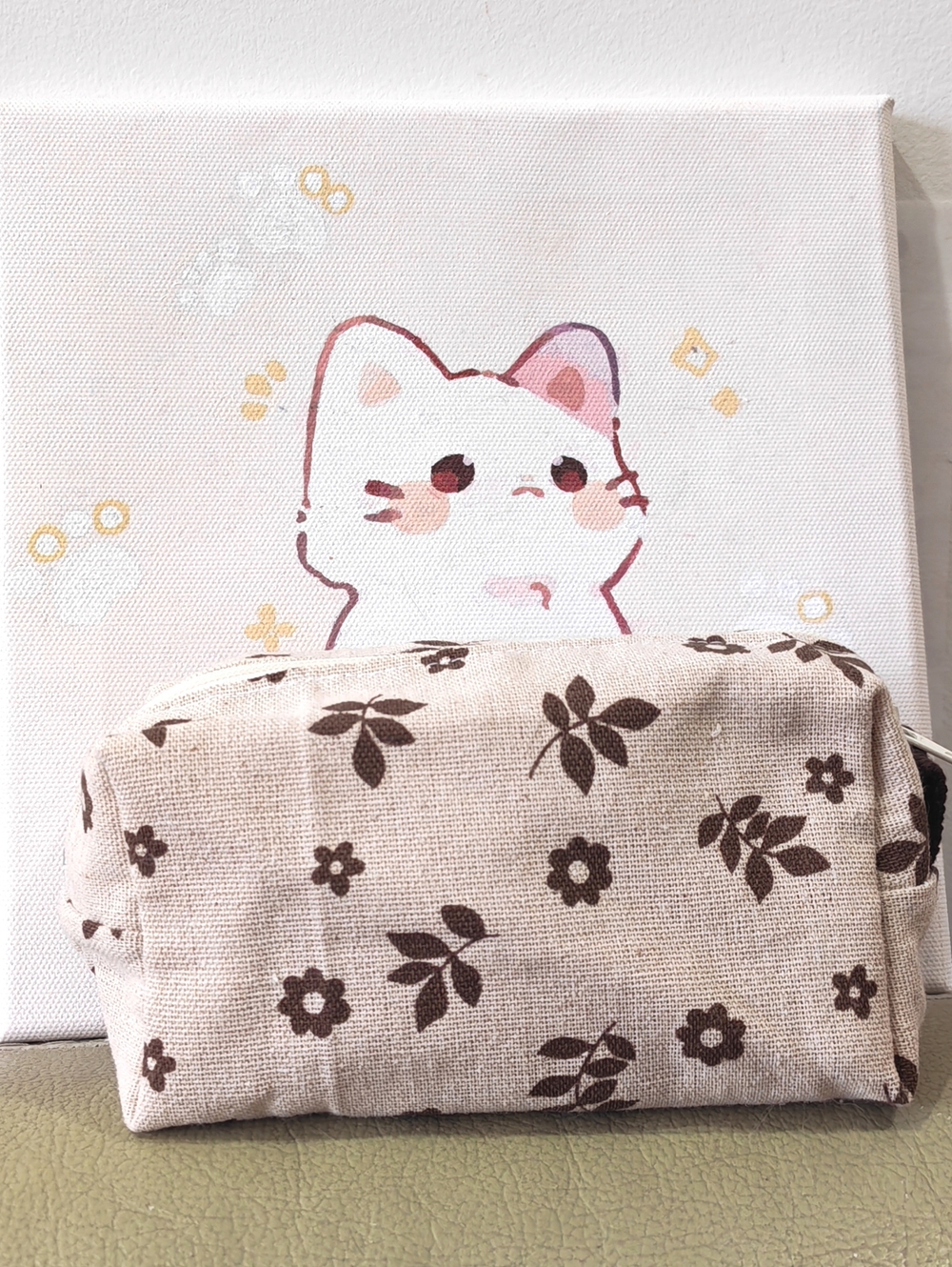 Handmade makeup poucha storage bag